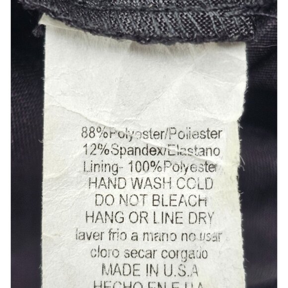 Women's - Windsor Black Satin Mini Dress, Size Small - Picture 6 of 8